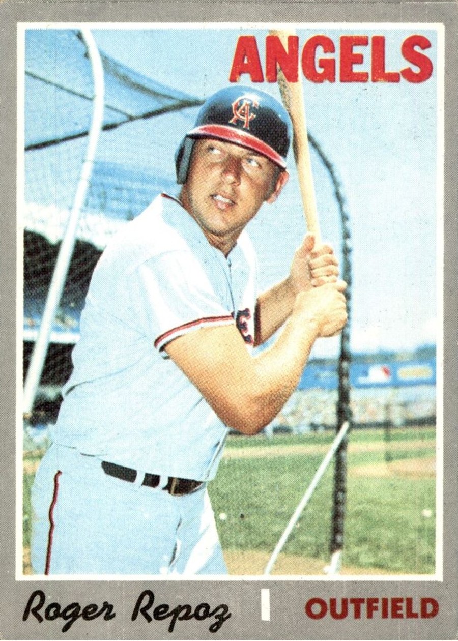 1970 Topps #397 Roger Repoz, California Angels
