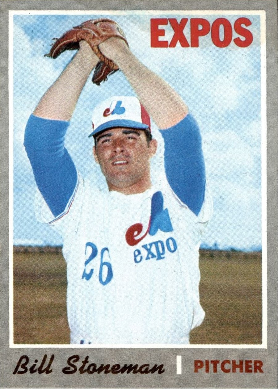 1970 Topps #398 Bill Stoneman, Montreal Expos