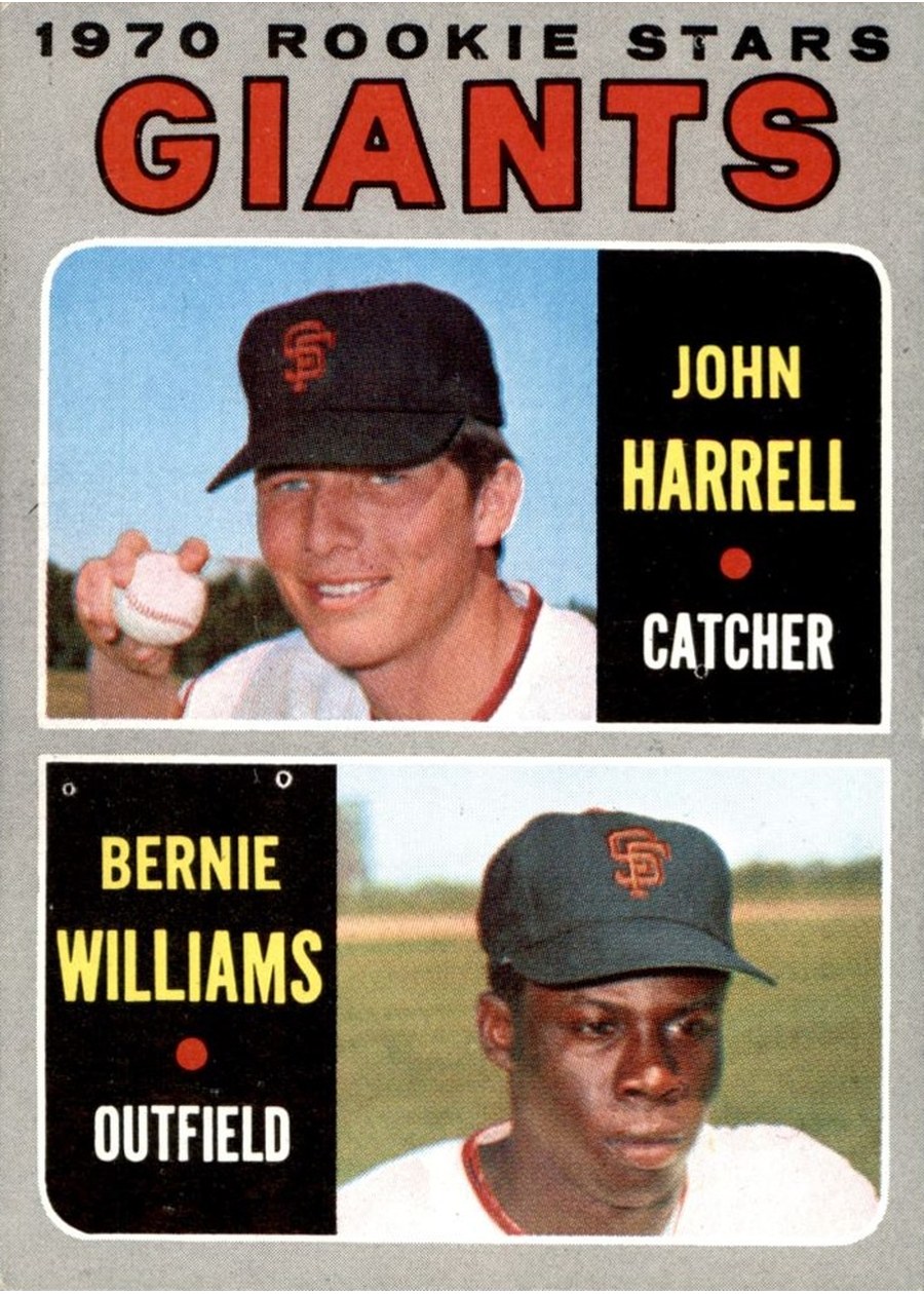 1970 Topps #401 Giants 1970 Rookie Stars, San Francisco Giants