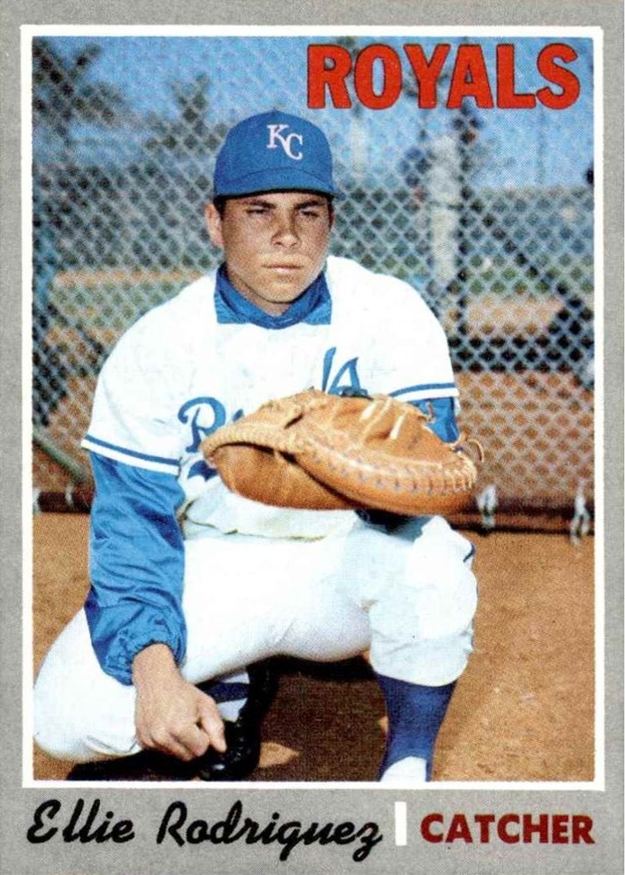 1970 Topps #402 Ellie Rodriguez, Kansas City Royals
