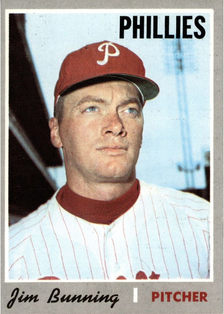 1970 Topps #403 Jim Bunning, Philadelphia Phillies