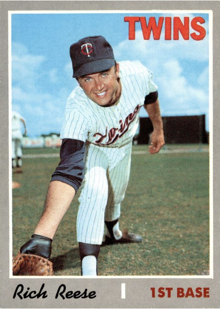 1970 Topps #404 Rich Reese, Minnesota Twins