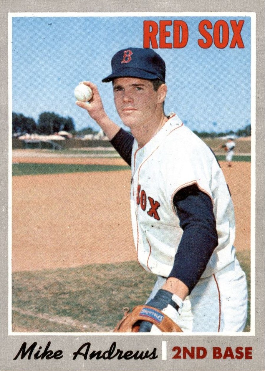 1970 Topps #406 Mike Andrews, Boston Red Sox
