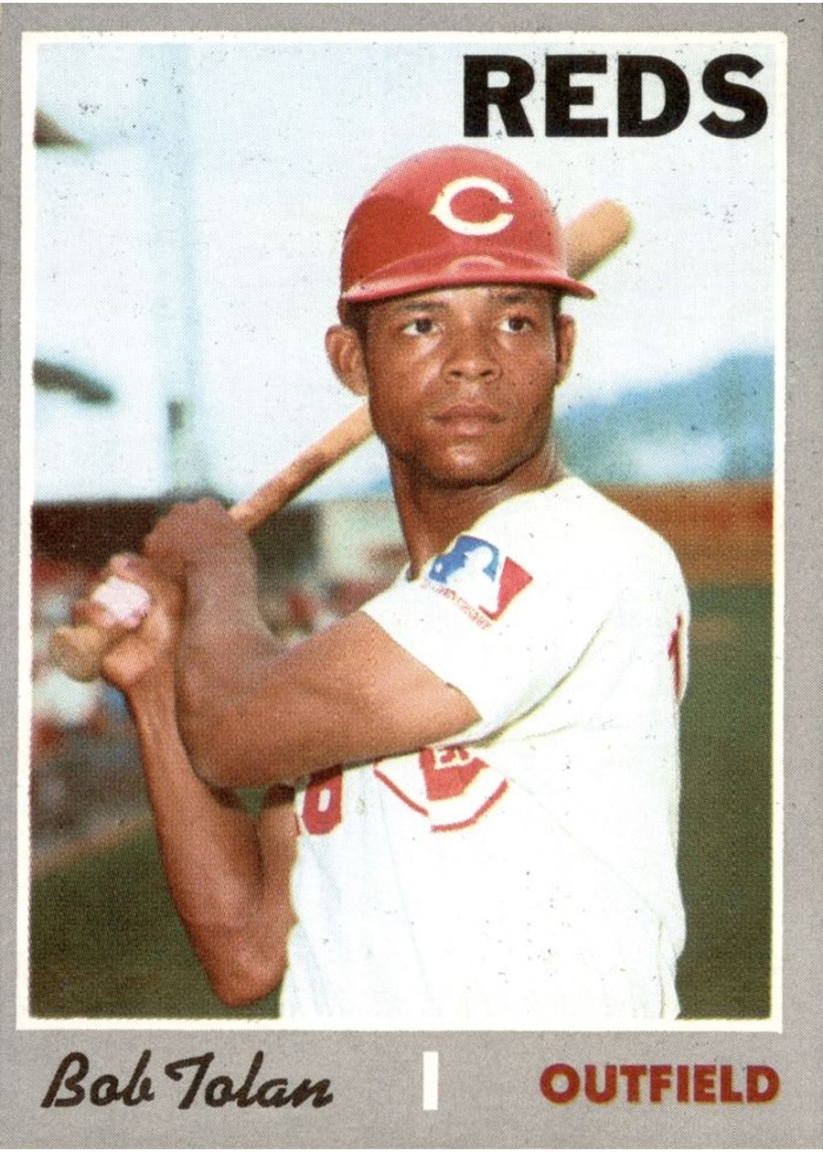 1970 Topps #409 Bob Tolan, Cincinnati Reds