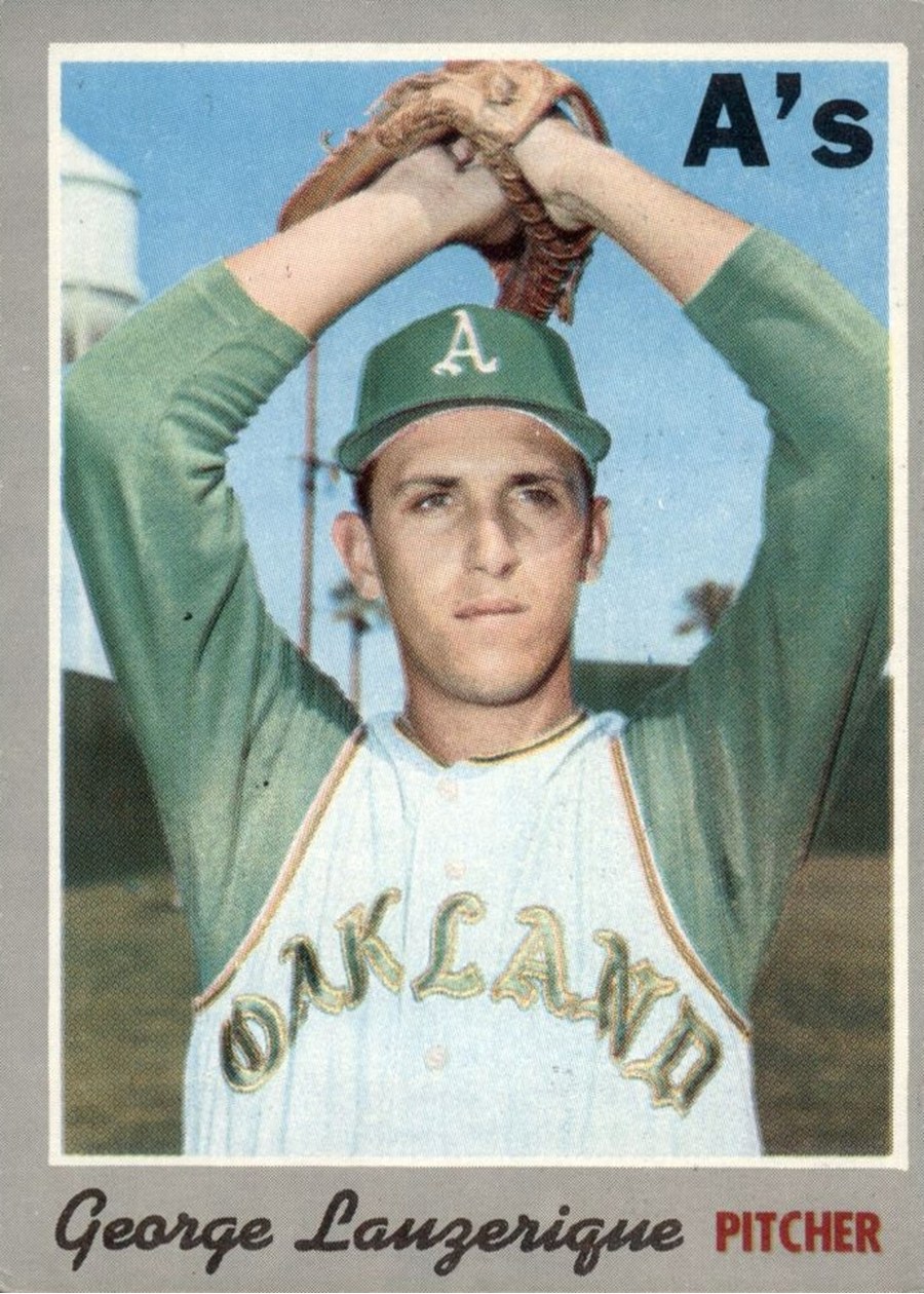 1970 Topps #41 George Lauzerique, Oakland Athletics
