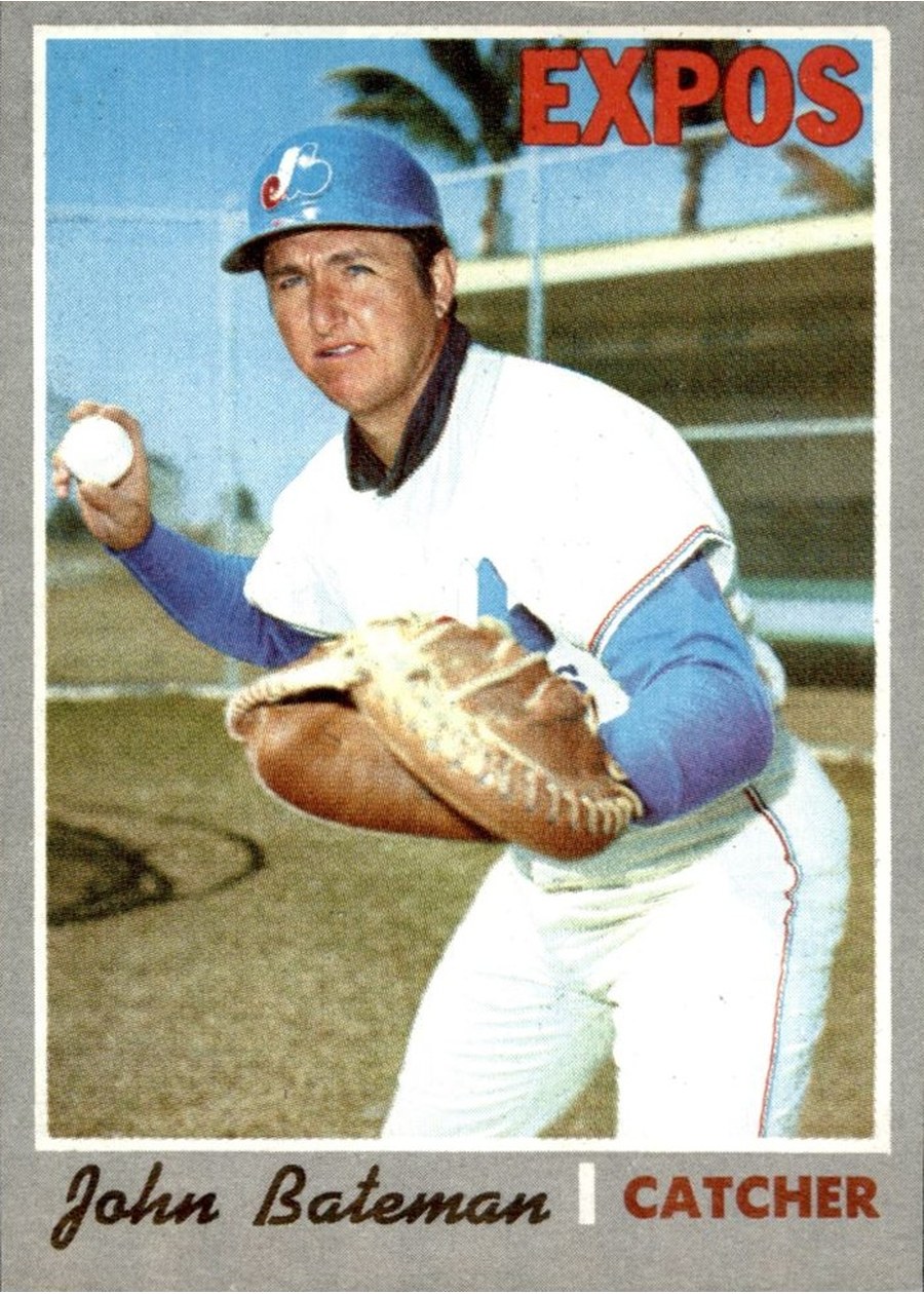 1970 Topps #417 John Bateman, Montreal Expos