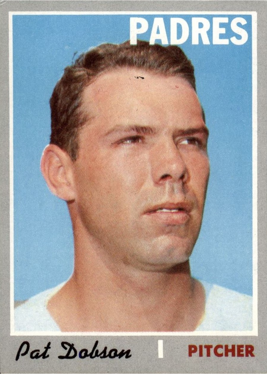 1970 Topps #421 Pat Dobson, San Diego Padres