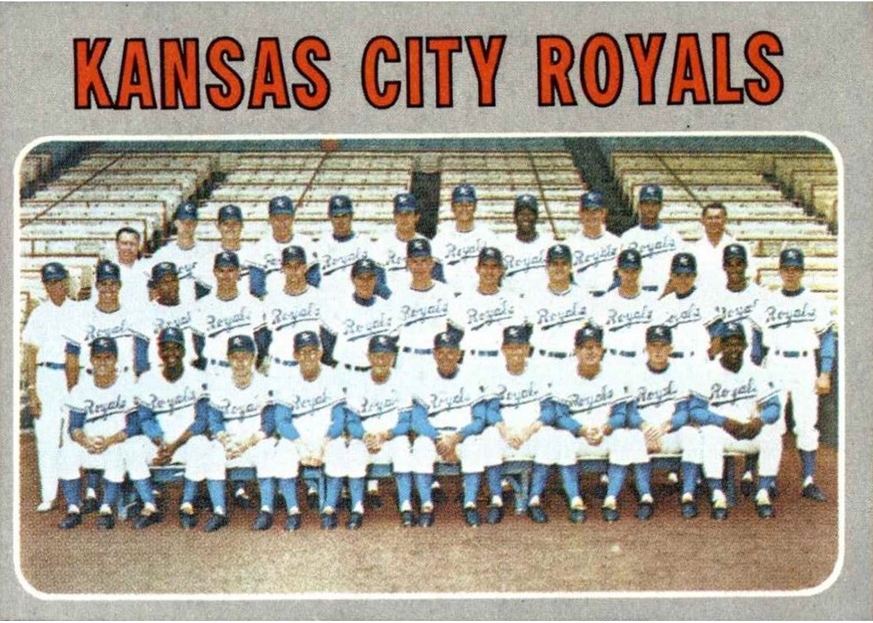 1970 Topps #422 Kansas City Royals