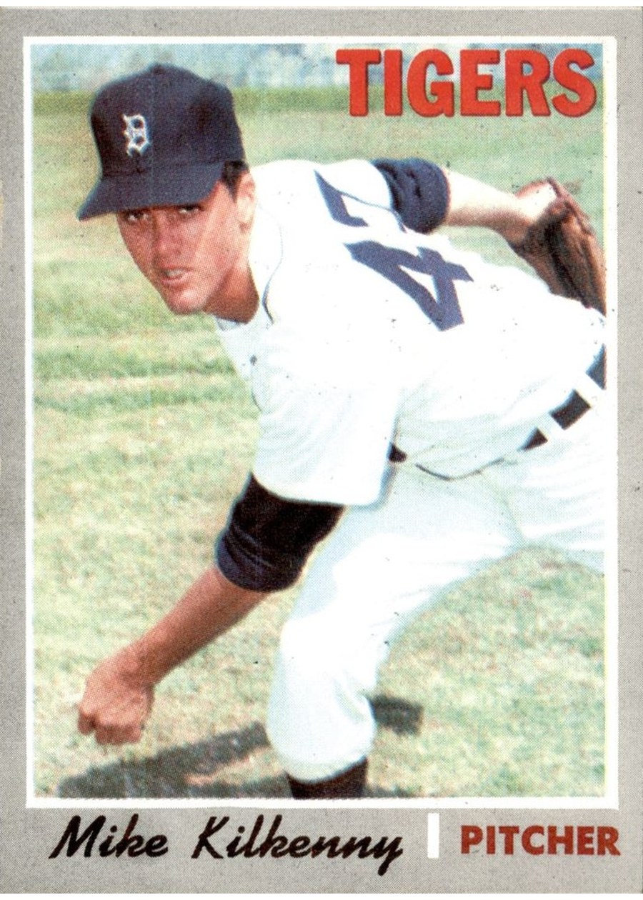 1970 Topps #424 Mike Kilkenny, Detroit Tigers