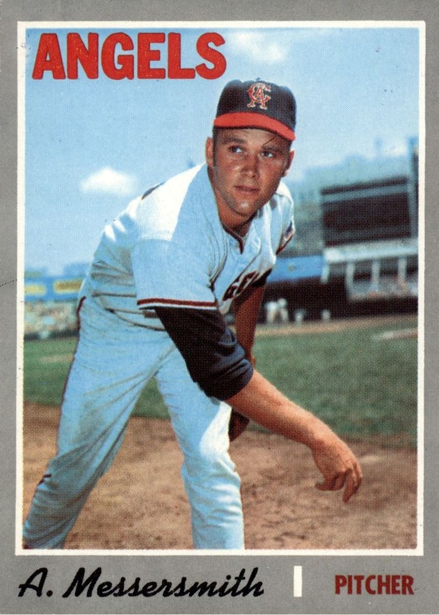 1970 Topps #430 A. Messersmith, California Angels