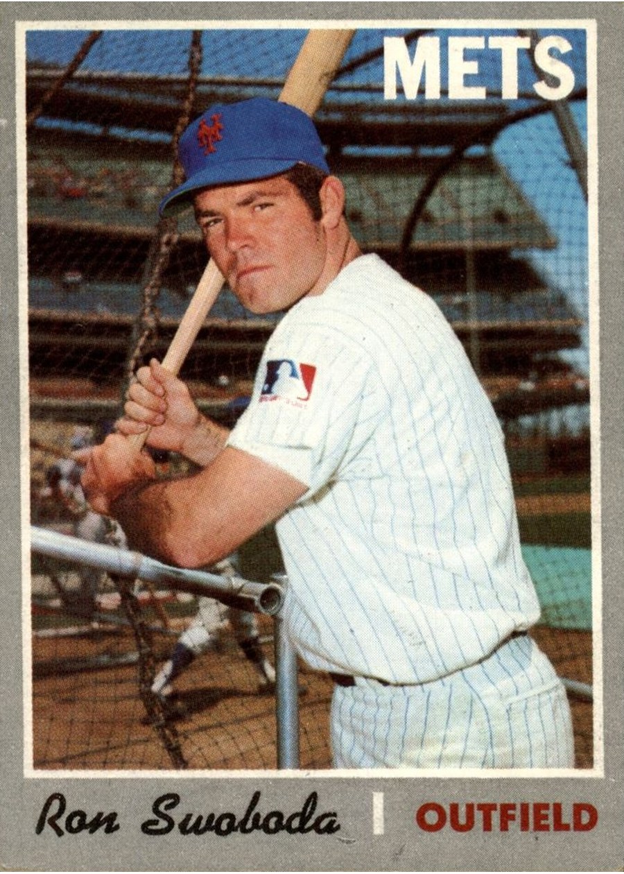 1970 Topps #431 Ron Swoboda, New York Mets