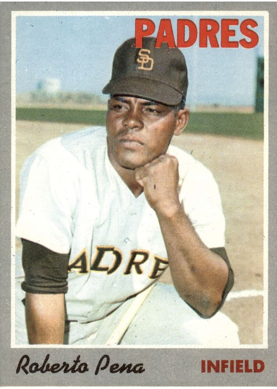 1970 Topps #44 Roberto Pena, San Diego Padres