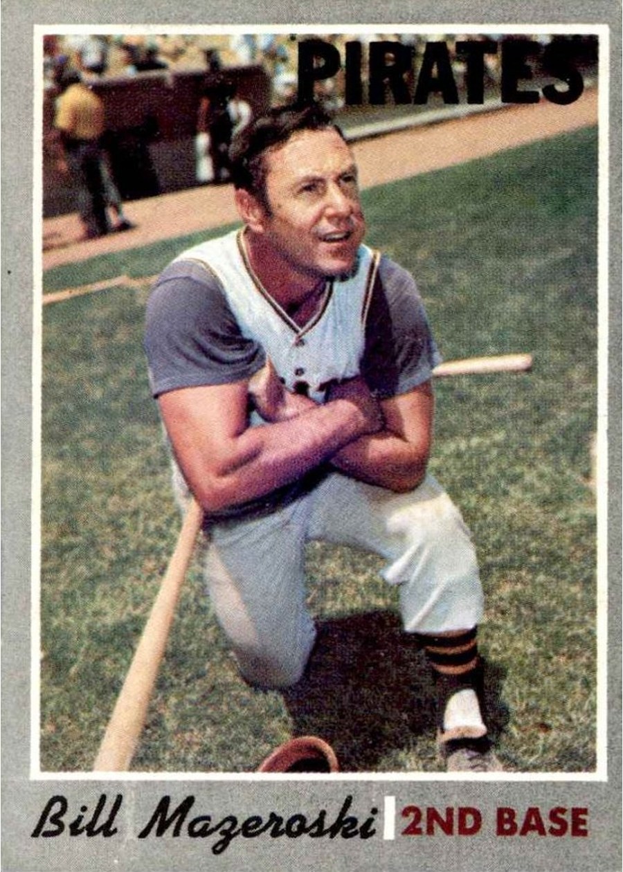 1970 Topps #440 Bill Mazeroski, Pittsburgh Pirates