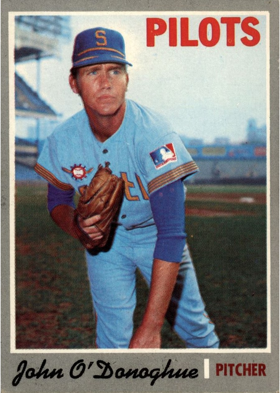 1970 Topps #441 John O'Donoghue, Seattle Pilots