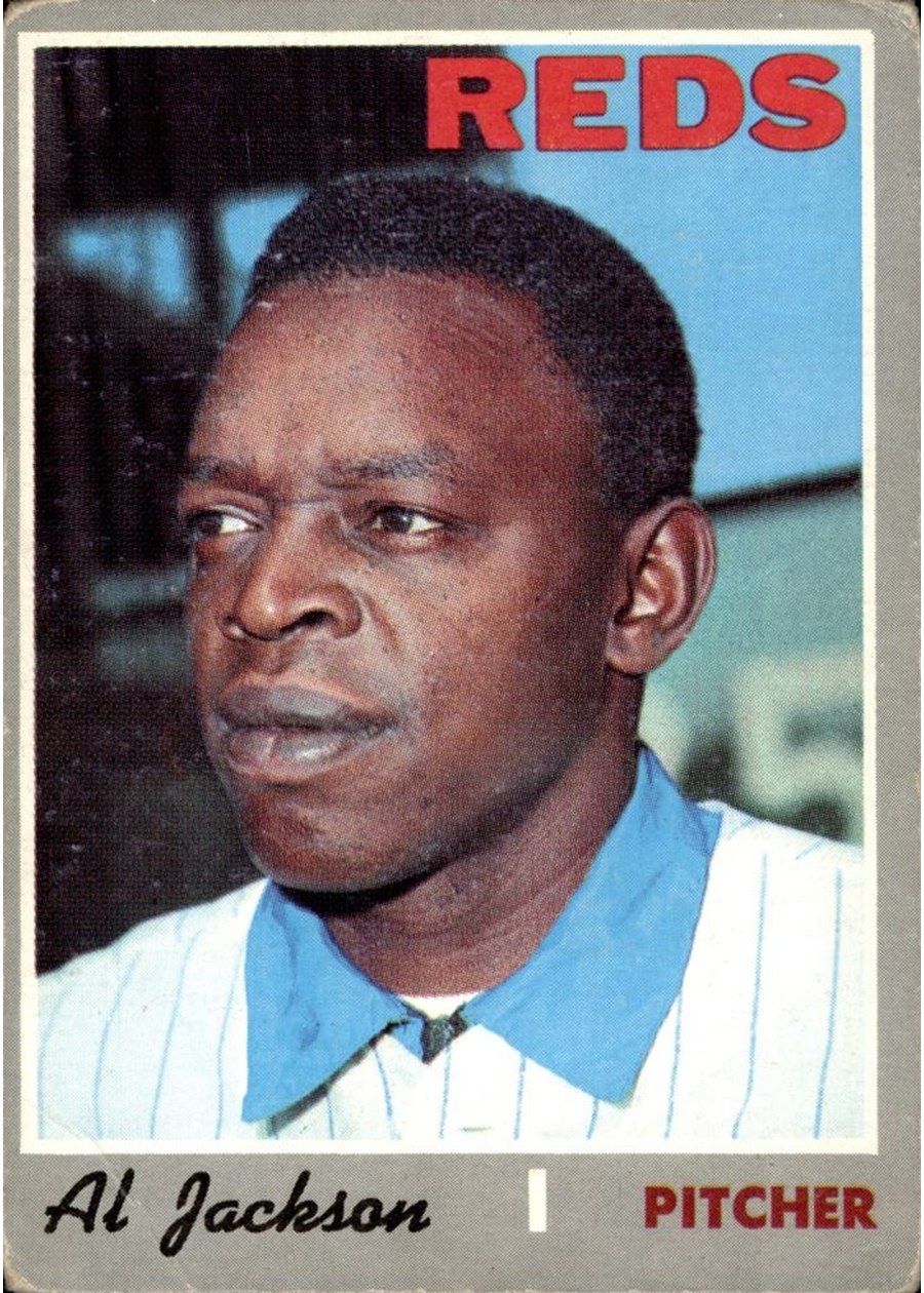 1970 Topps #443 Al Jackson, Cincinnati Reds