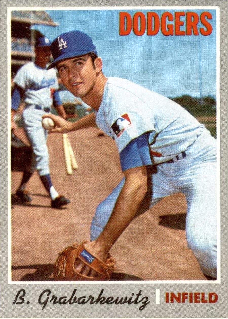 1970 Topps #446 Billy Grabarkewitz, Los Angeles Dodgers