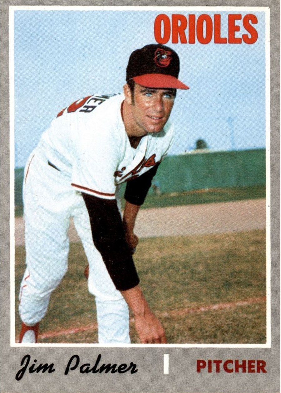 1970 Topps #449 Jim Palmer, Baltimore Orioles