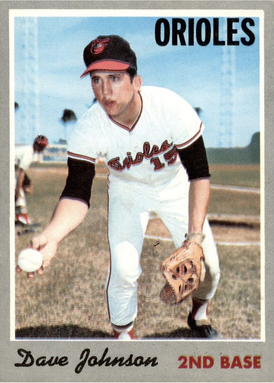 1970 Topps #45 Dave Johnson, Baltimore Orioles