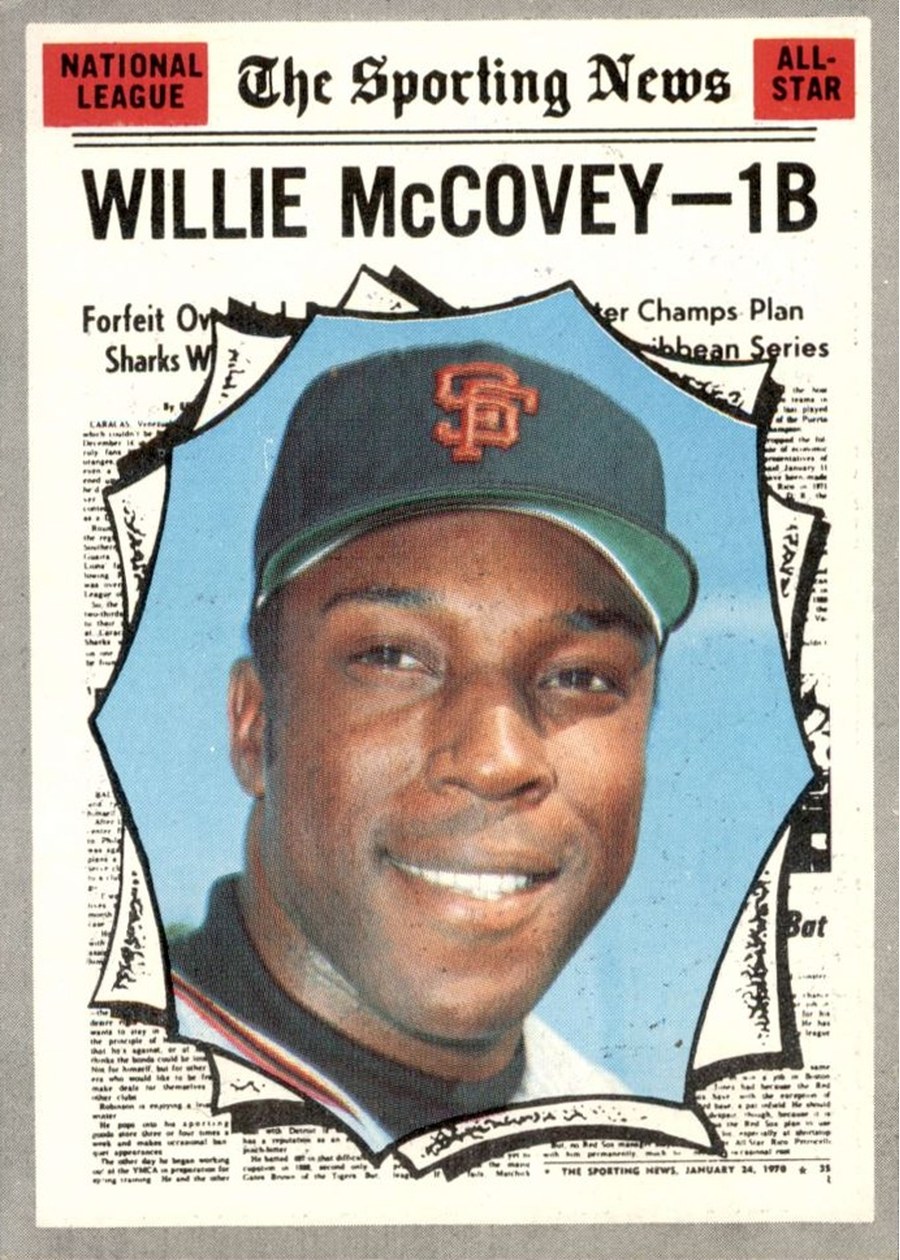 1970 Topps #450 Willie McCovey, San Francisco Giants
