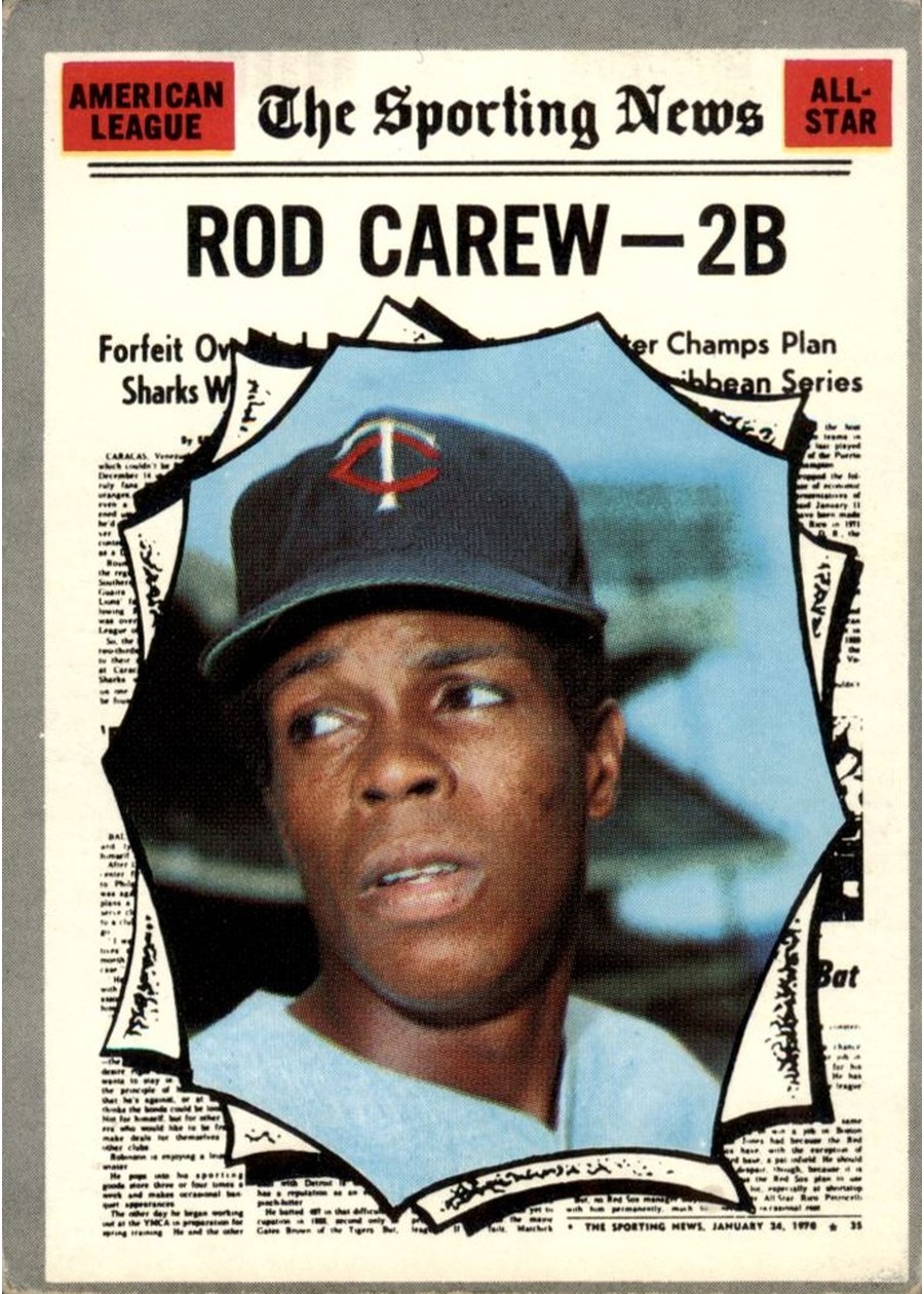 1970 Topps #453 Rod Carew, Minnesota Twins