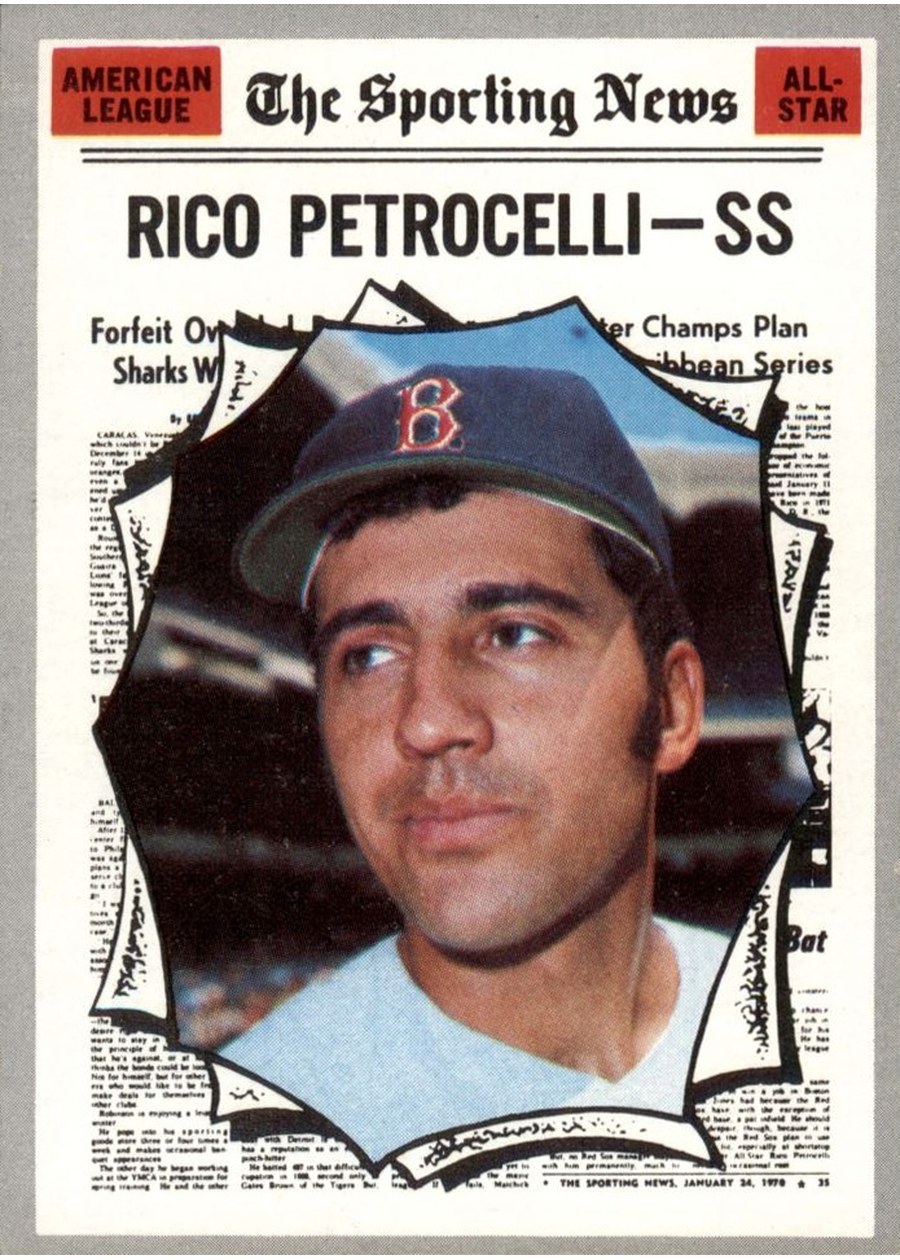 1970 Topps #457 Rico Petrocelli, Boston Red Sox