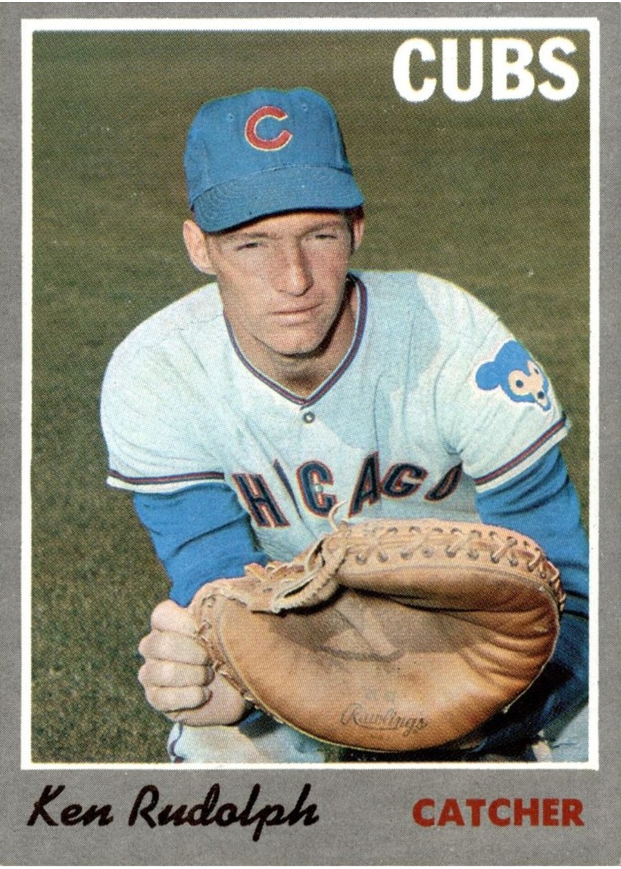 1970 Topps #46 Ken Rudolph, Chicago Cubs