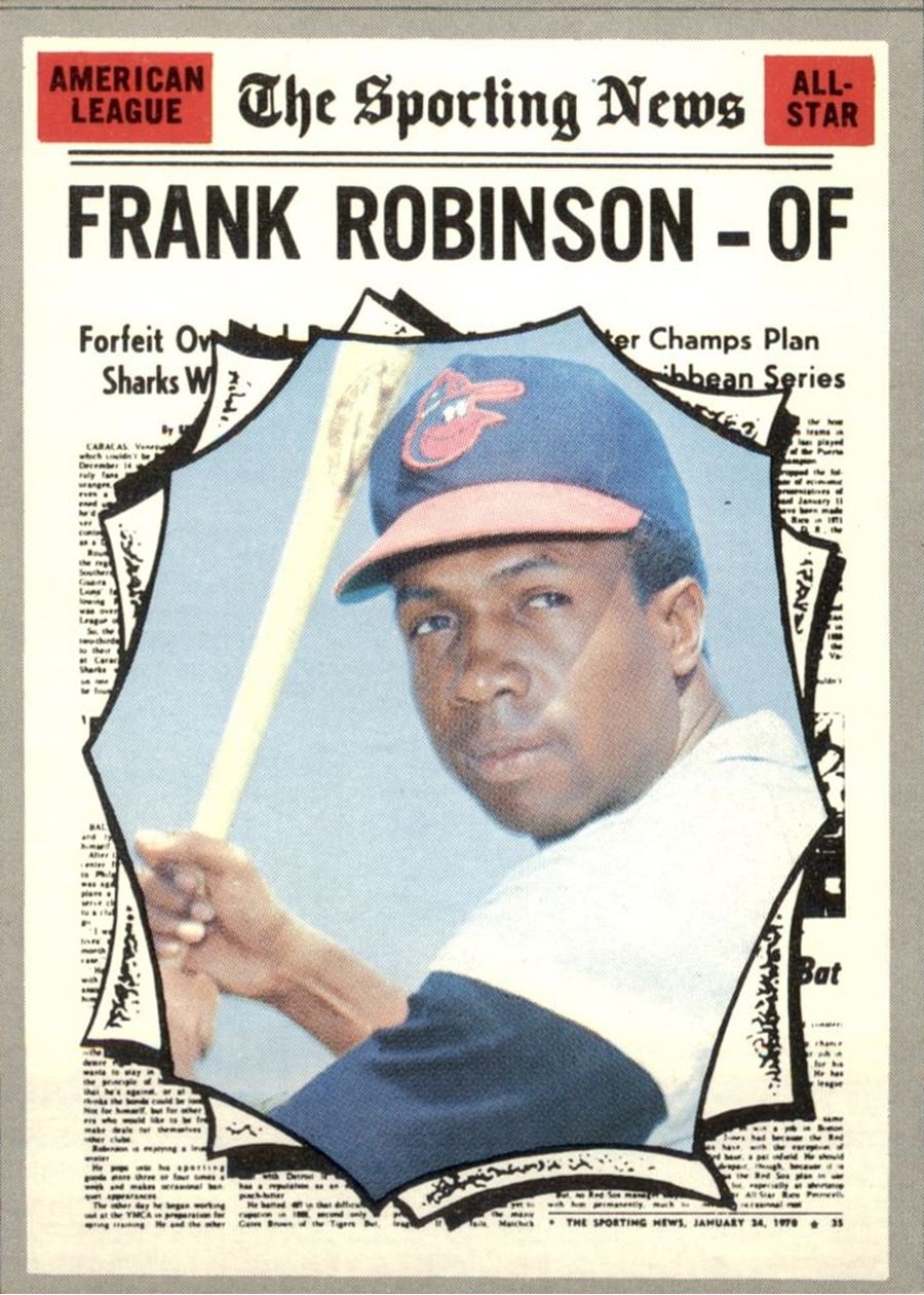 1970 Topps #463 Frank Robinson, Baltimore Orioles