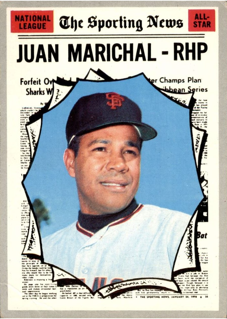 1970 Topps #466 Juan Marichal, San Francisco Giants