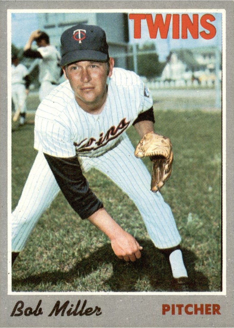 1970 Topps #47 Bob Miller, Minnesota Twins