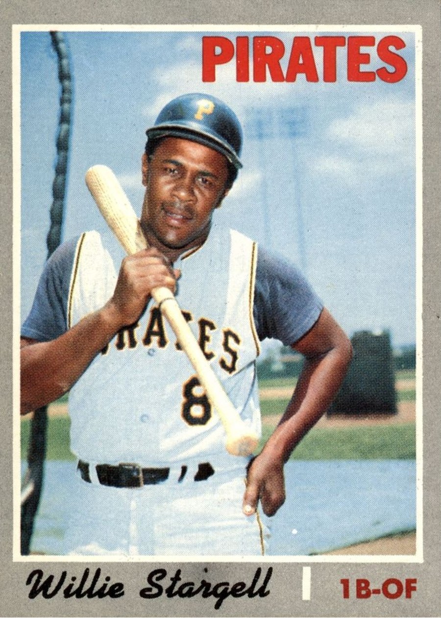 1970 Topps #470 Willie Stargell, Pittsburgh Pirates