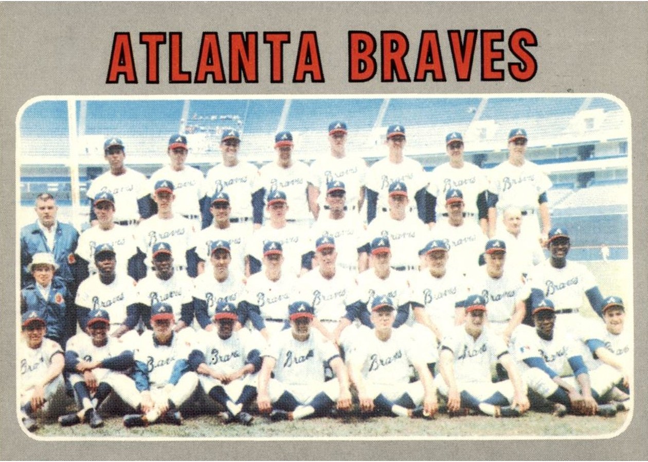 1970 Topps #472 Atlanta Braves
