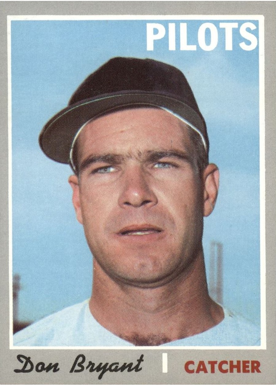 1970 Topps #473 Don Bryant, Seattle Pilots