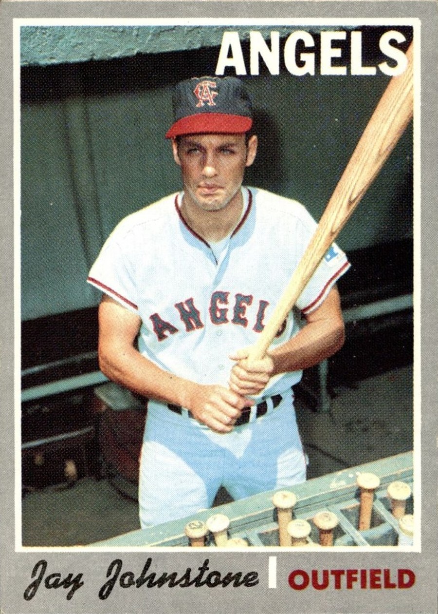 1970 Topps #485 Jay Johnstone, California Angels