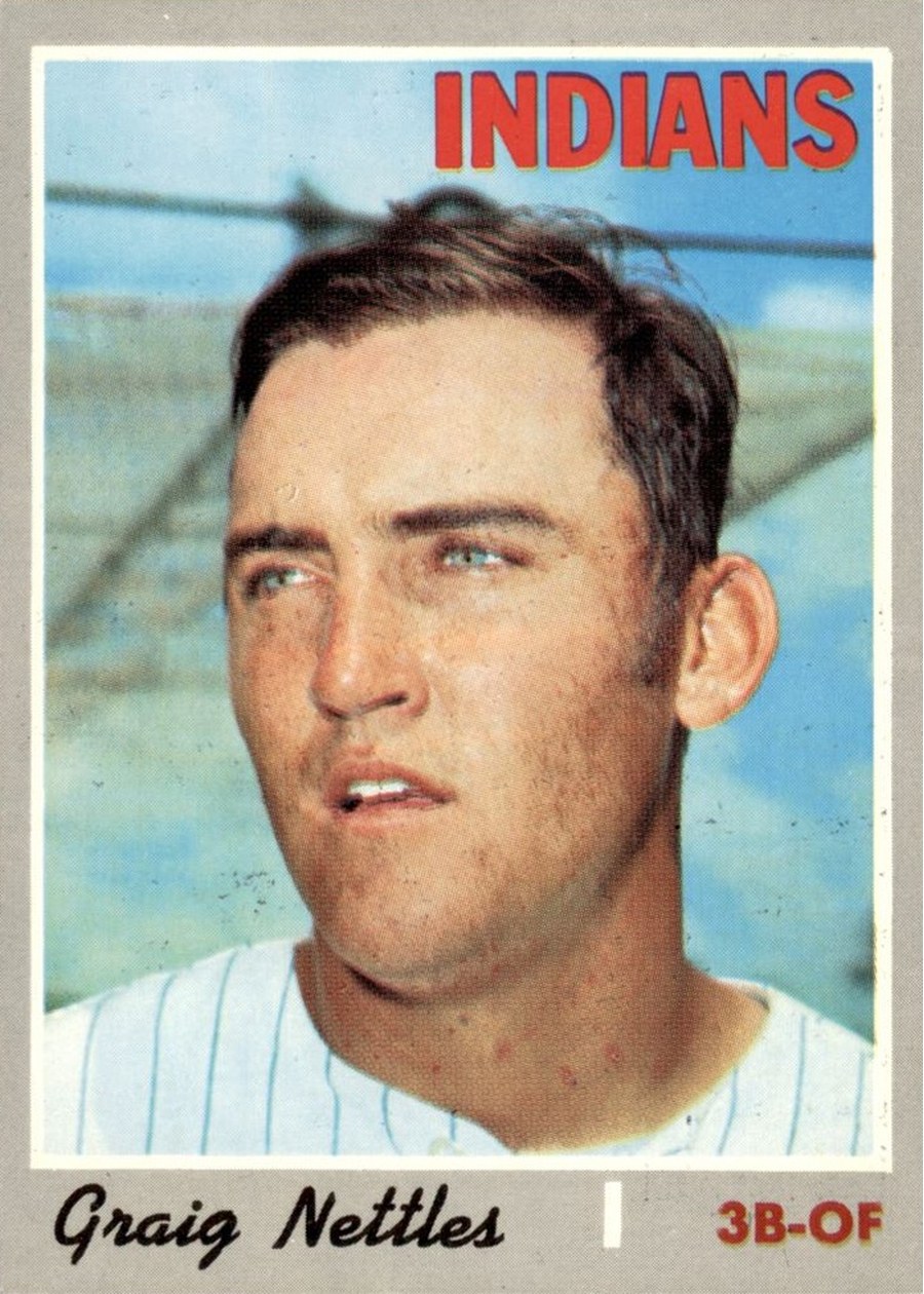 1970 Topps #491 Graig Nettles, Cleveland Indians