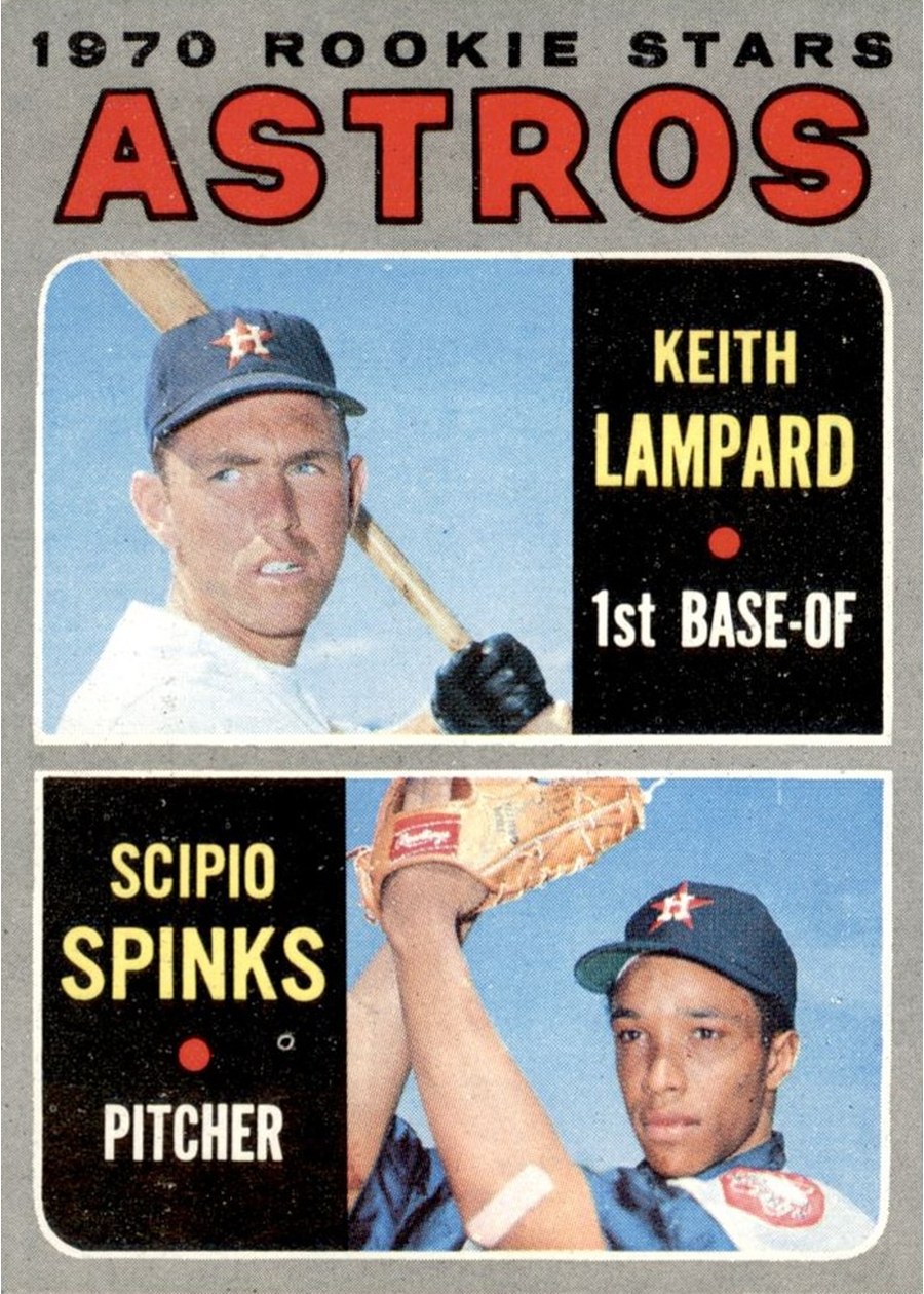 1970 Topps #492 Astros 1970 Rookie Stars, Houston Astros