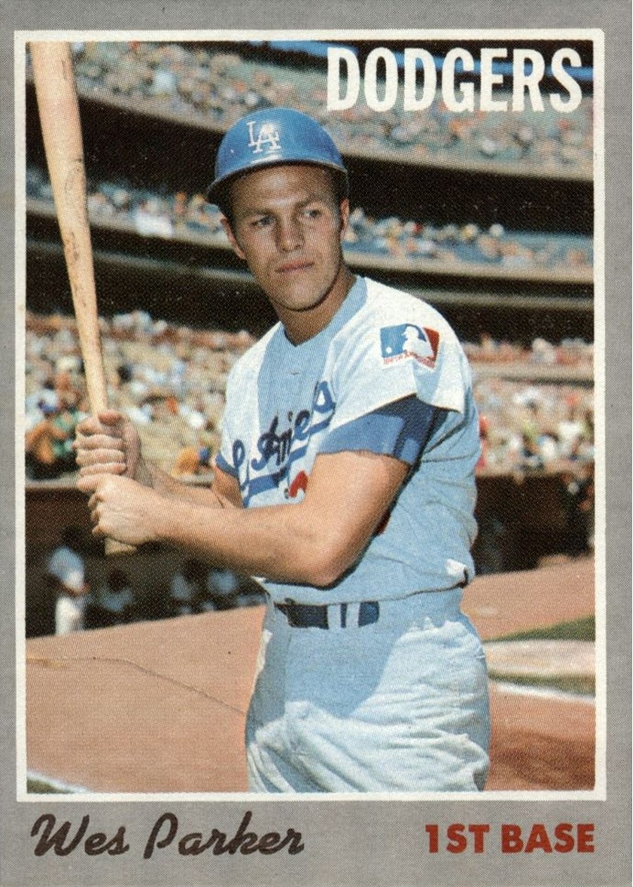 1970 Topps #5 Wes Parker, Los Angeles Dodgers