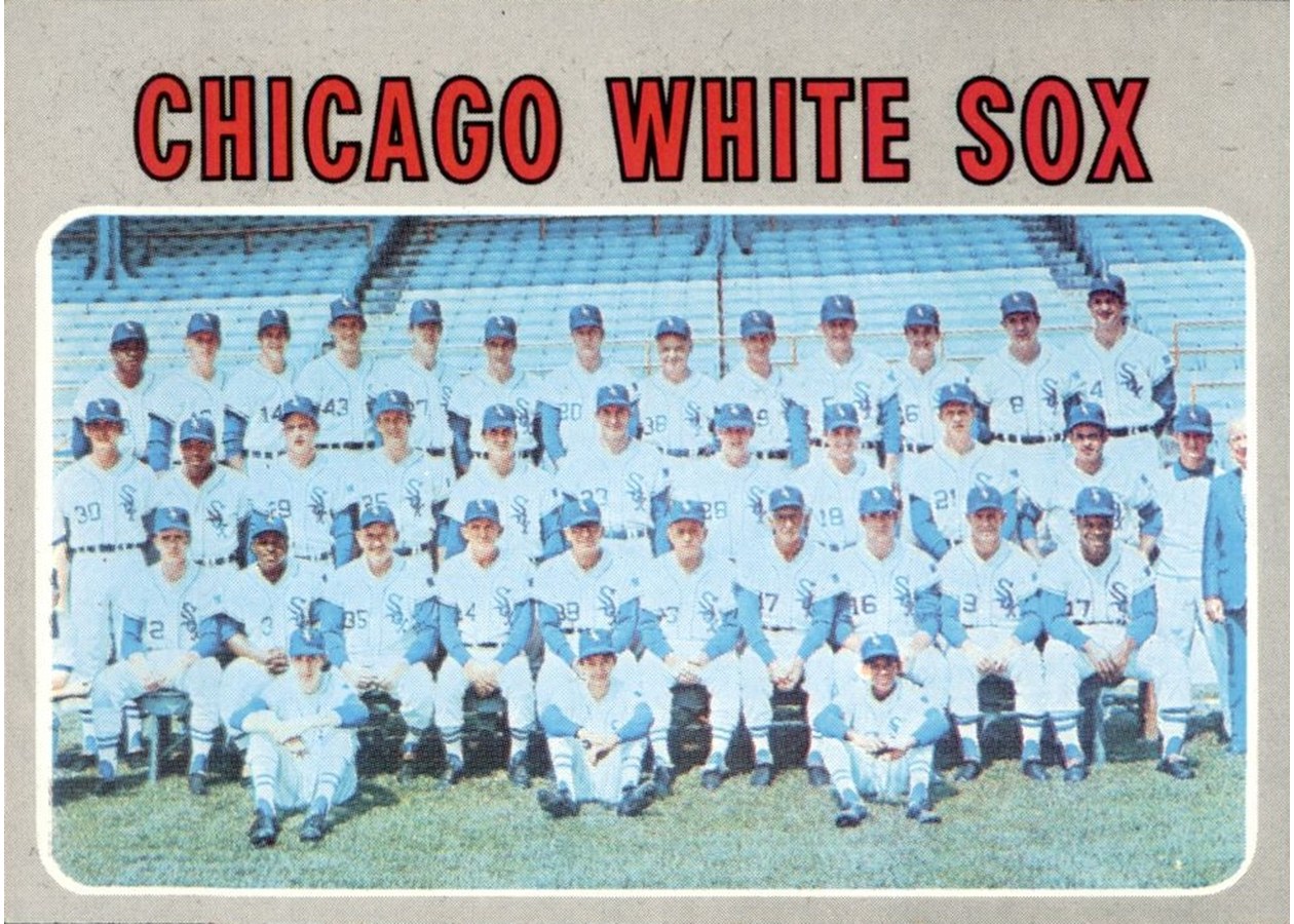 1970 Topps #501 Chicago White Sox