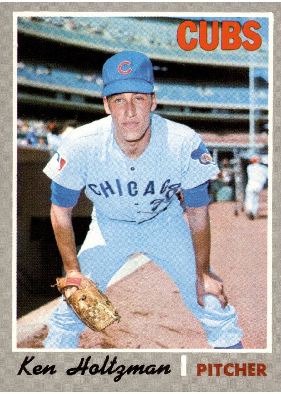 1970 Topps #505 Ken Holtzman, Chicago Cubs