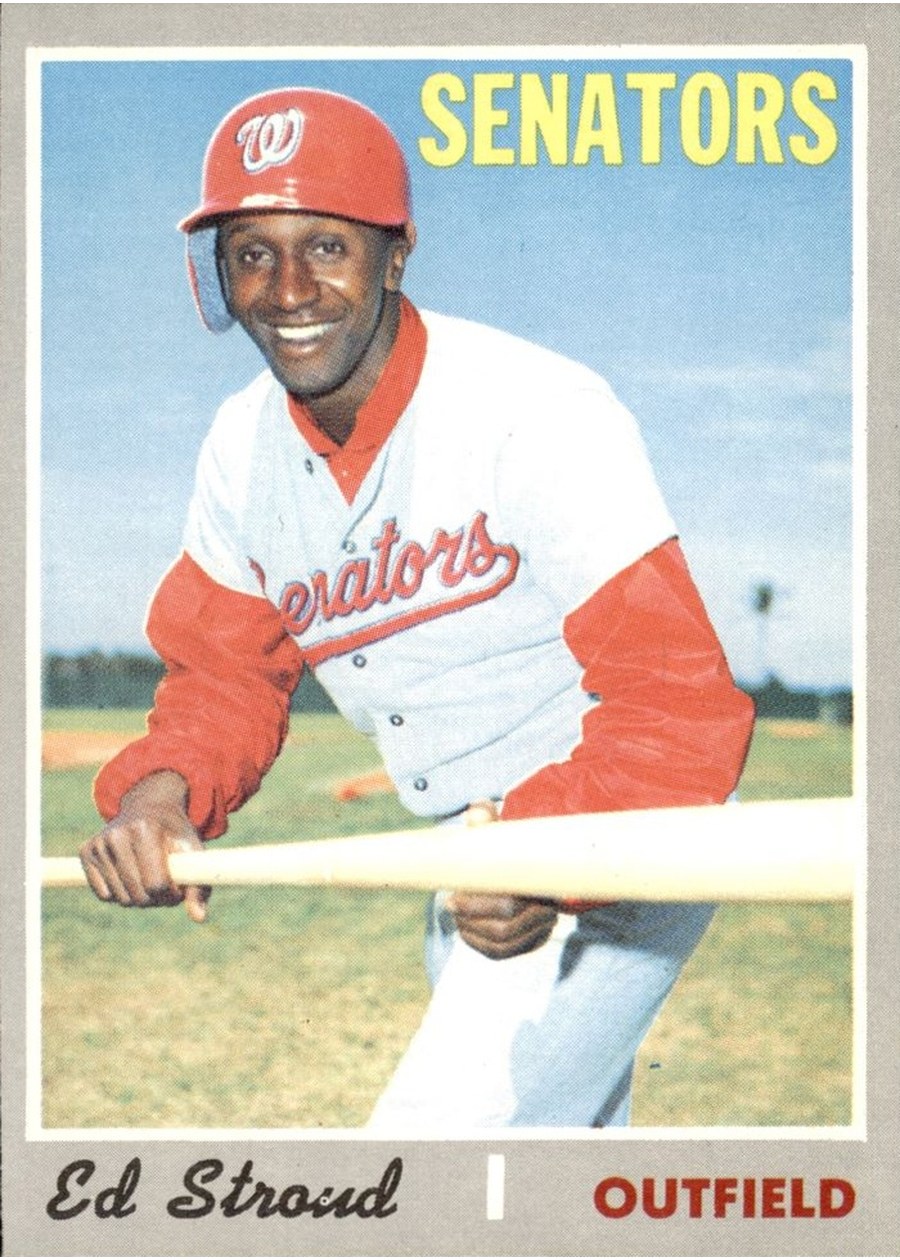 1970 Topps #506 Ed Stroud, Washington Senators