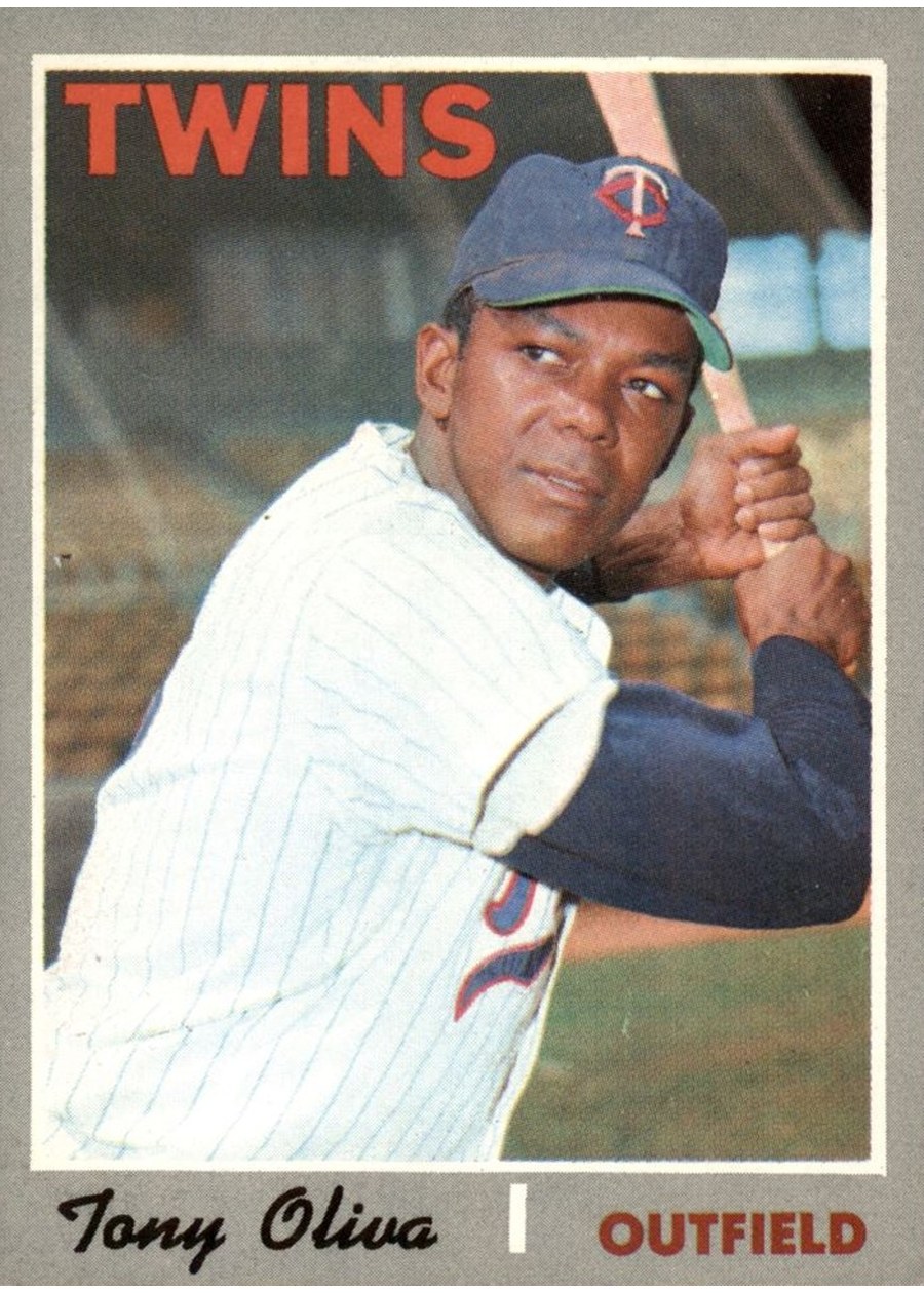 1970 Topps #510 Tony Oliva, Minnesota Twins