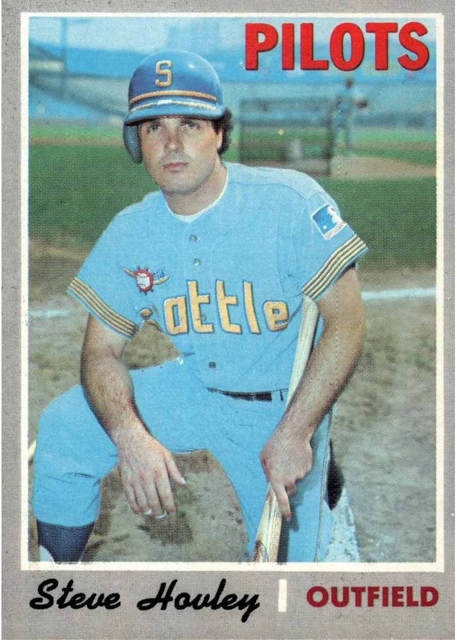 1970 Topps #514 Steve Hovley, Seattle Pilots