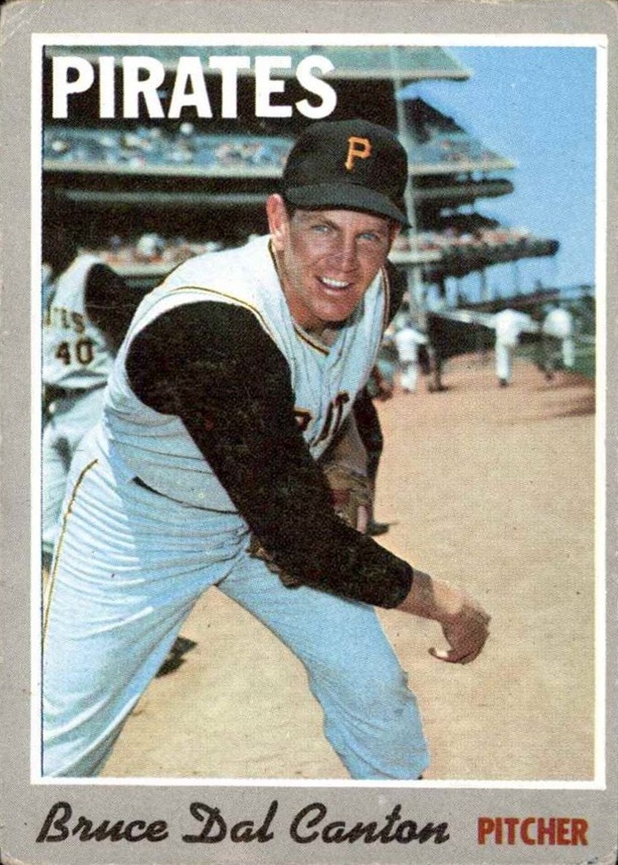 1970 Topps #52 Bruce Dal Canton, Pittsburgh Pirates