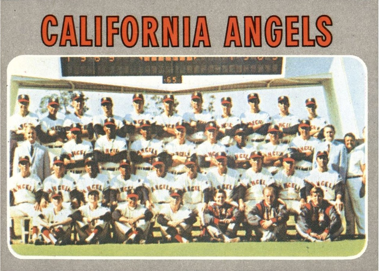 1970 Topps #522 California Angels