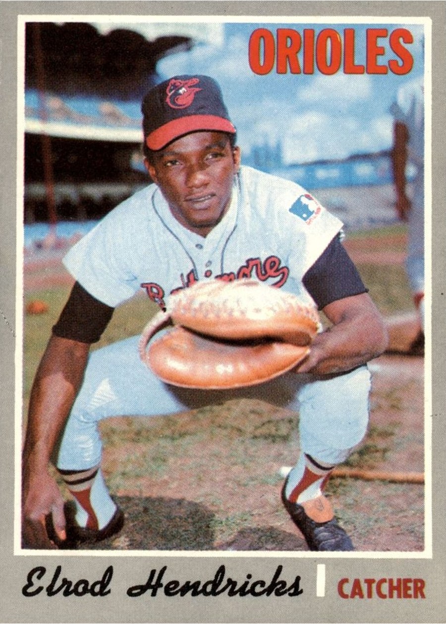 1970 Topps #528 Elrod Hendricks, Baltimore Orioles