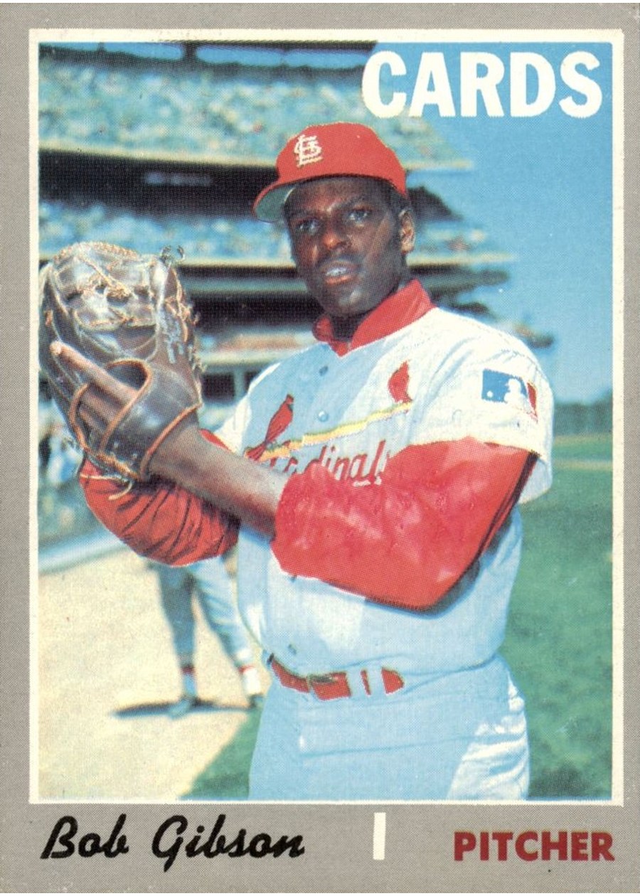 1970 Topps #530 Bob Gibson, St. Louis Cardinals
