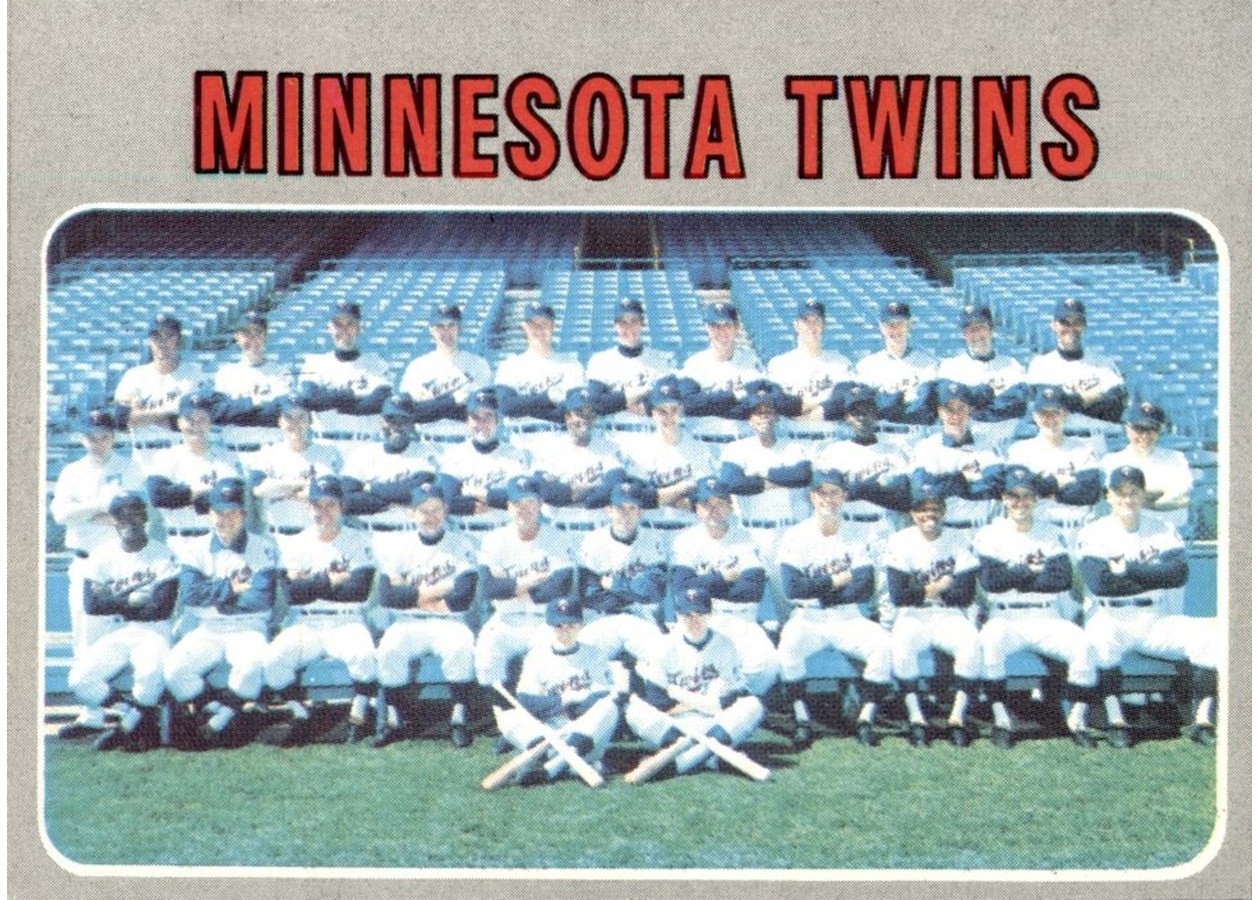 1970 Topps #534 Minnesota Twins
