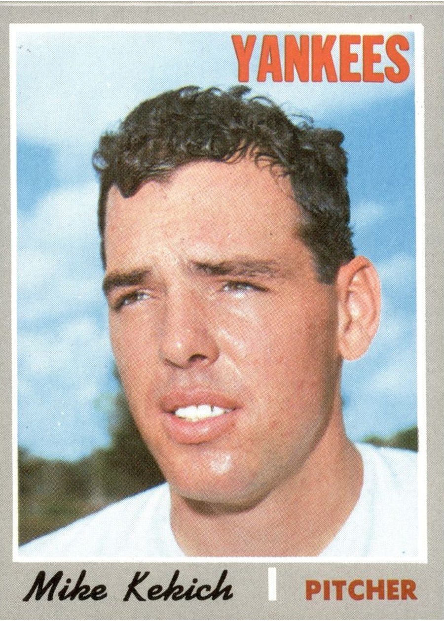 1970 Topps #536 Mike Kekich, New York Yankees