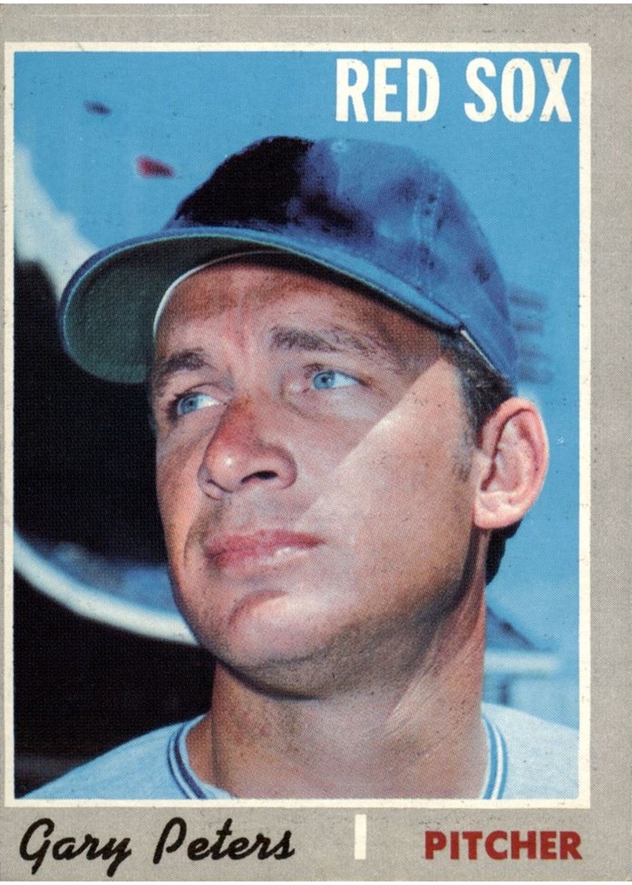 1970 Topps #540 Gary Peters, Boston Red Sox