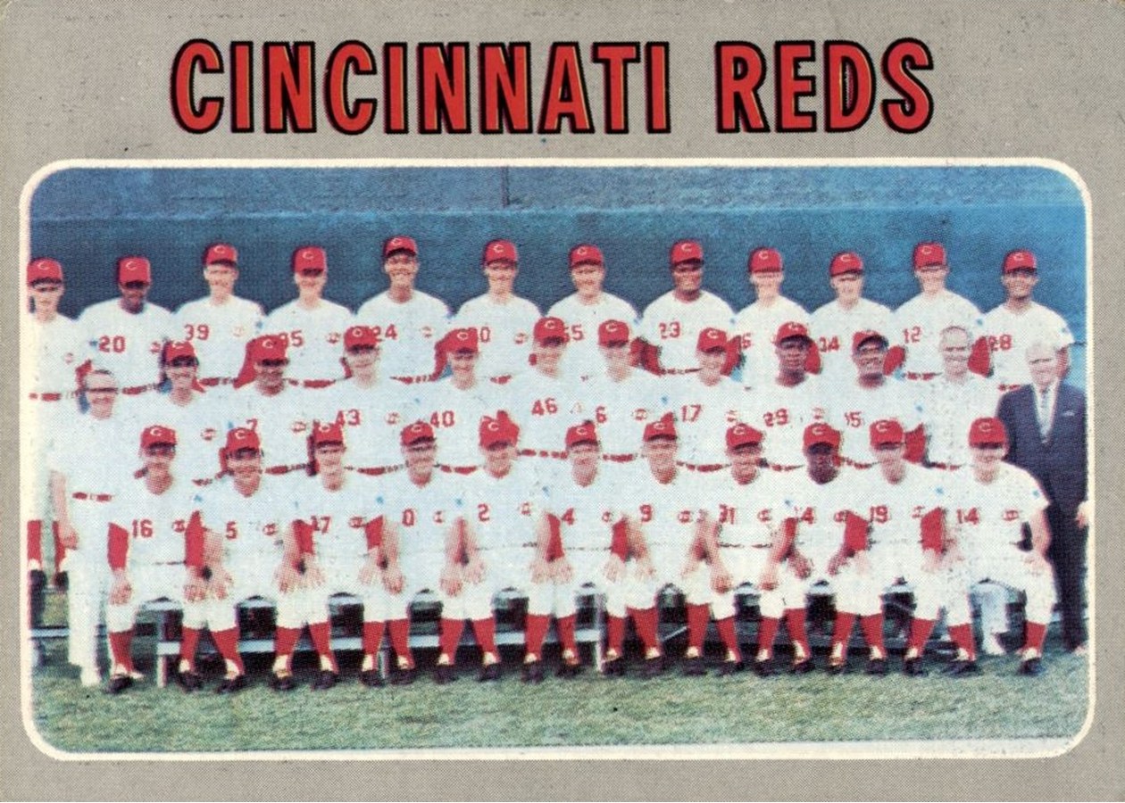 1970 Topps #544 Cincinnati Reds