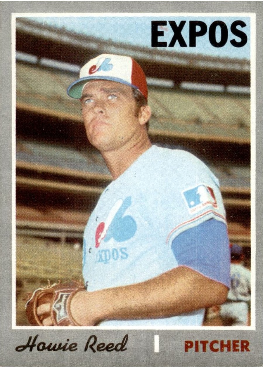 1970 Topps #548 Howie Reed, Montreal Expos